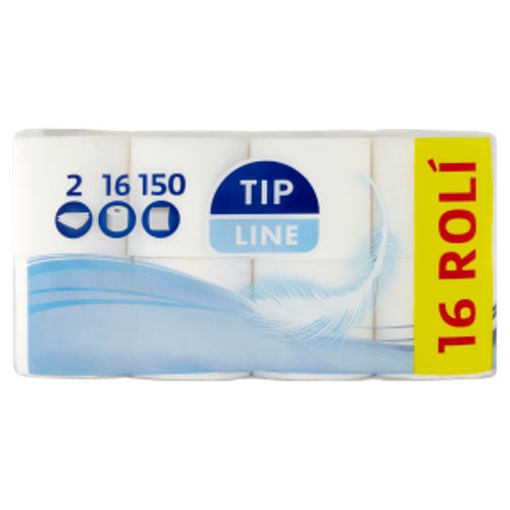 Obrázek z Tip Line toaletní papír 2 vrstvy 16 rolí 