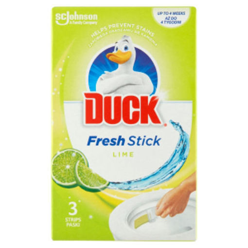 Obrázek z Duck WC Fresh Stick Limetka 3 ks 