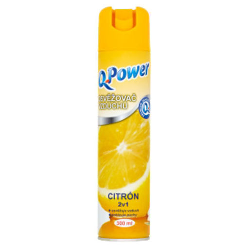 Obrázek z Q-Power osvěžovač vzduchu aerosol Citrón 300 g 