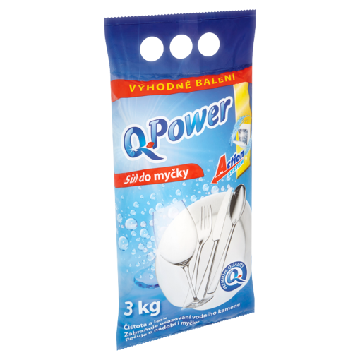 Obrázek z Q-Power Sůl do myčky 3kg 