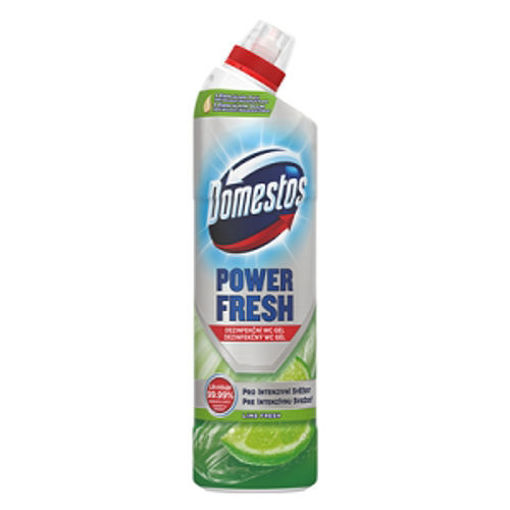 Obrázek z Domestos Power Fresh Lime Fresh WC gel 700 ml 