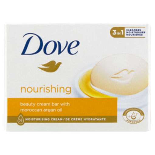 Obrázek z Dove Cream Oil tuhé mýdlo 90 g 