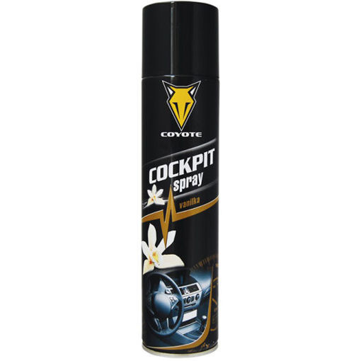 Obrázek z Coyote Cockpit sprej vanilka na čištění interiéru 400 ml 