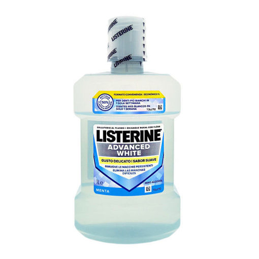 Obrázek z Listerine Mouthwash Advanced White Mild 1000 ml 
