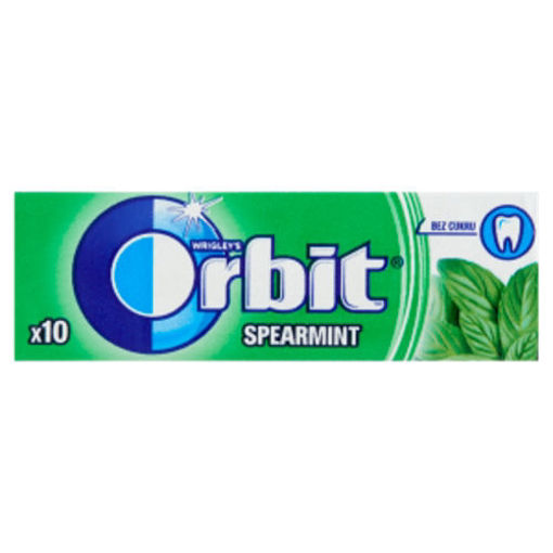 Obrázek z Wrigley's Orbit Spearmint 10 ks 14g 