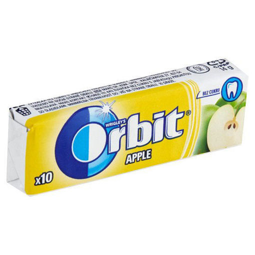 Obrázek z Wrigley's Orbit Apple 10 ks 14g 