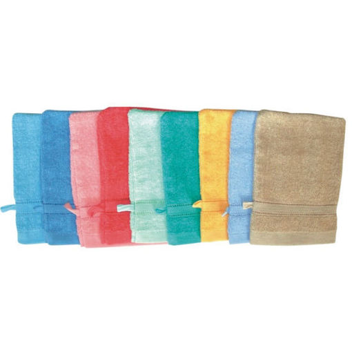 Obrázek z Žínka froté barevná různé barvy 21 × 14 cm 1 kus 