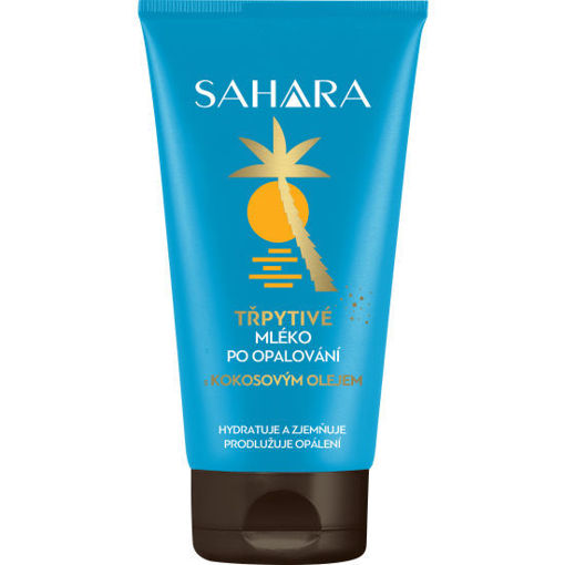 Obrázek z Sahara Třpytivé hydratační mléko po opalování 150 ml 