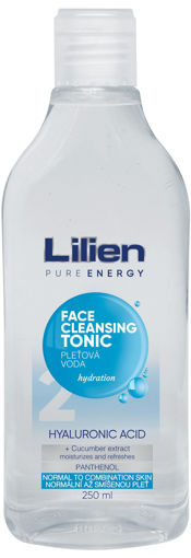 Obrázek z Lilien čistící plěťová voda  Kyselina Hyaluronová  250 ml 