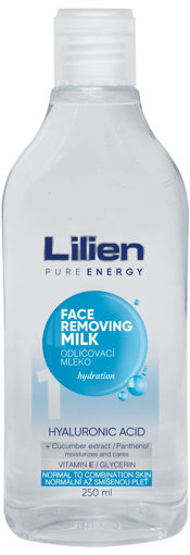 Obrázek z Lilien odličovací mléko Kyselina Hyaluronová 250 ml 