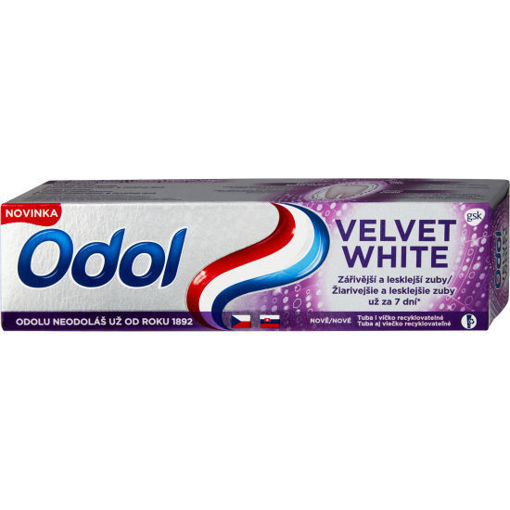 Obrázek z Odol Velvet White zubní pasta 75 ml 