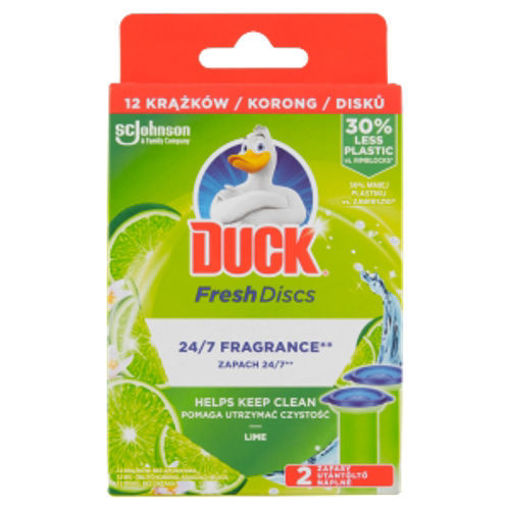 Obrázek z Duck Discs náplň Limetka 2ks 