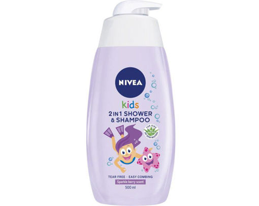 Obrázek z Nivea Baby GIRL mycí gel 500 ml 