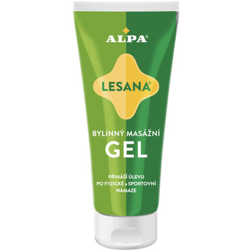 Obrázek z Lesana bylinný masážní gel 100 ml 
