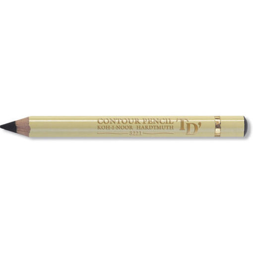 Obrázek z tužka konturovací Koh-i-noor černá 