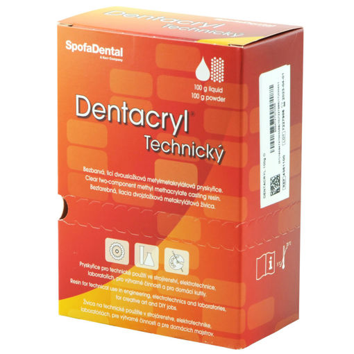 Obrázek z Dentacryl technická licí pryskyřice 100 g + 100g 