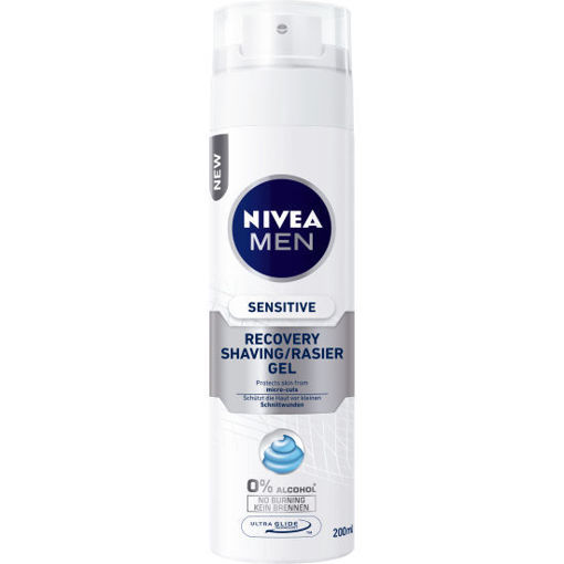 Obrázek z Nivea Men Sensitive Recovery gel na holení 200 ml 