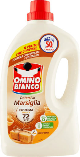 Obrázek z Omino Bianco Marseille tekutý prací prostředek 50 PD 2l 