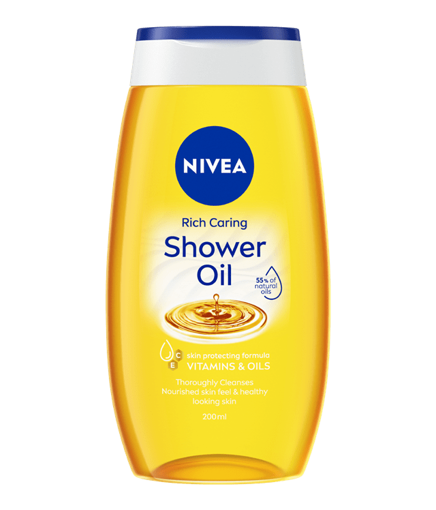 Obrázek z Nivea Pečující sprchový olej 200ml 