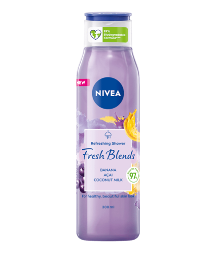 Obrázek z Nivea Fresh Blends Banana Sprchový gel 300ml 