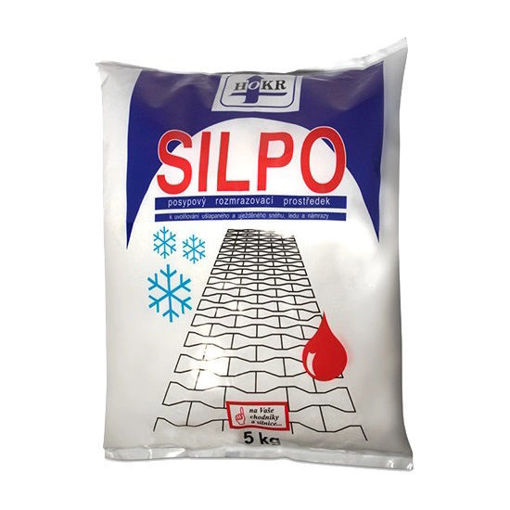 Obrázek z Silpo posypová sůl do -7 °C 5 kg 