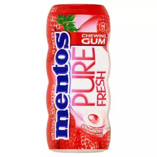 Obrázek z Mentos Gum Pure Fresh Strawberry 30 g 