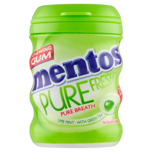 Obrázek z Mentos Gum Pure Fresh Lime mint 60g 