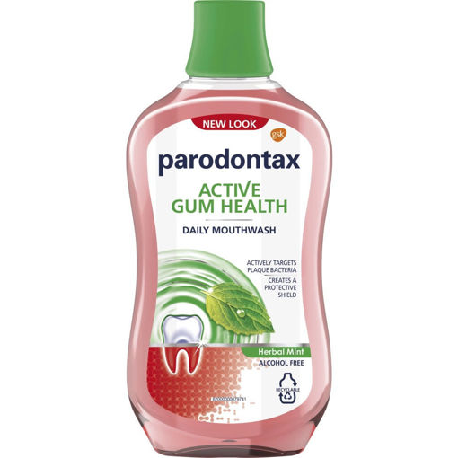 Obrázek z Parodontax Active Gum Health Herbal Mint ústní voda 500ml 