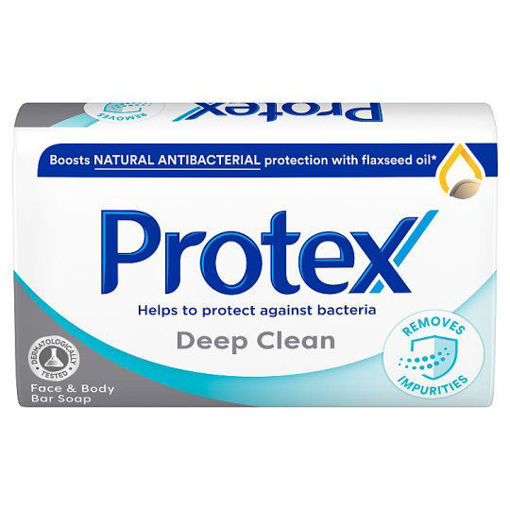 Obrázek z Protex Deep Clean tuhé antibakteriální mýdlo 90 g 