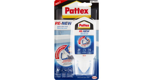 Obrázek z Pattex Re-new obnovovač silikonu bílá 80 ml 