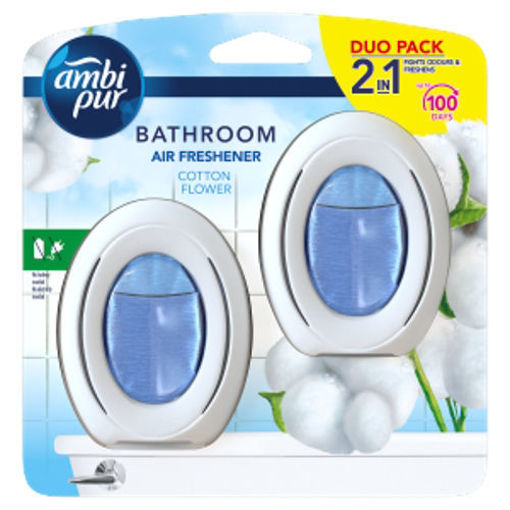 Obrázek z Ambi Pur Bathroom Cotton  DUOPACK 2 x 7,5 ml 