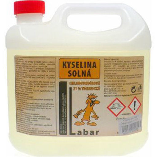 Obrázek z kyselina chlorovodíková solná 31 % 3l 