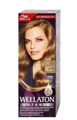 Obrázek z Wellaton barva na vlasy 7/7 měděná hnědá 