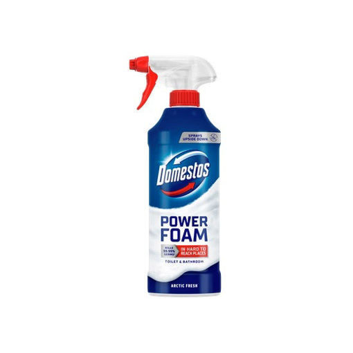 Obrázek z Domestos pěnový čistič toalet a koupelen Power Foam Arctic Fresh 435 ml 