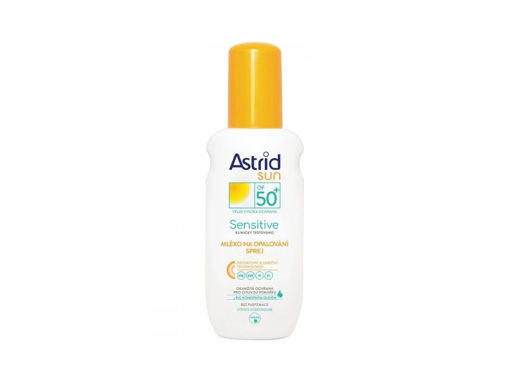 Obrázek z Astrid Sun OF 50+ Sensitive mléko sprej 150 ml 