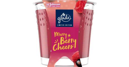 Obrázek z Glade svíčka Merry Berry Cheers 129 g 