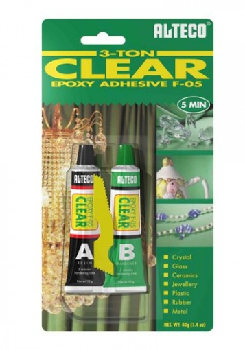 Obrázek z Alteco 3-TON Clear Epoxy 20 g 5 min 