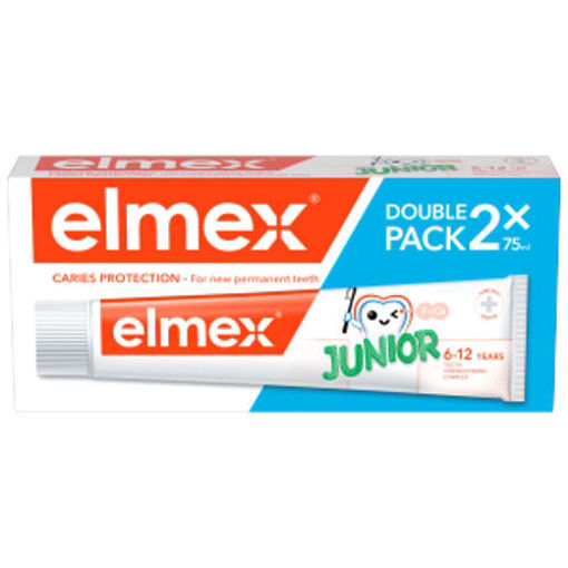 Obrázek z Elmex Junior zubní pasta 2x75 ml duopack 