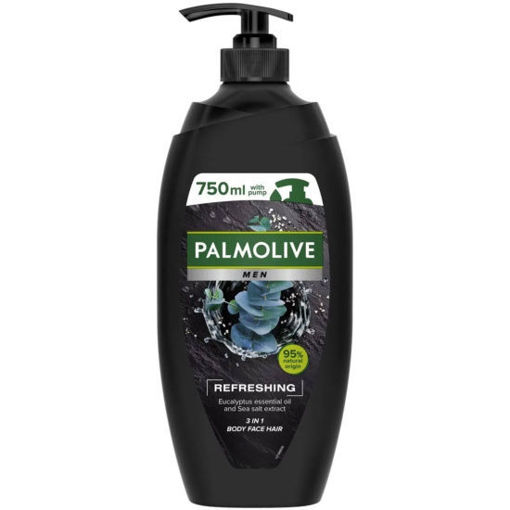 Obrázek z Palmolive Men Refreshing sprchový gel 3v1 pro muže pumpa 750 ml 