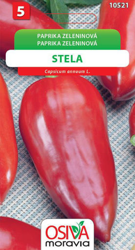 Obrázek z Paprika zeleniová sladká Stela 0,5g 