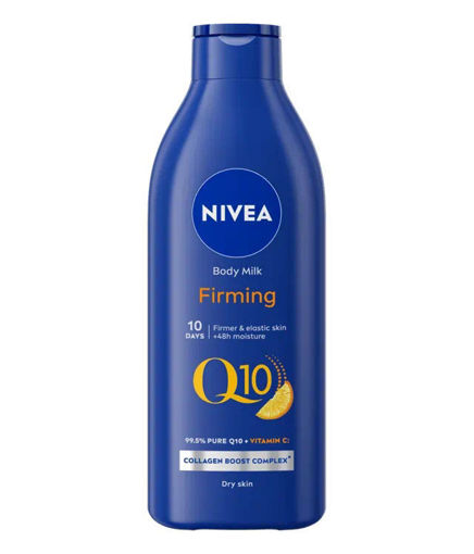 Obrázek z Nivea Výživné zpevňující tělové mléko Q10 + vitamín C suchá pokožka 400 ml 