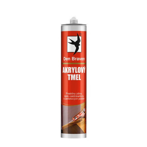 Obrázek z Den Braven Akrylový tmel Šedá 280 ml 