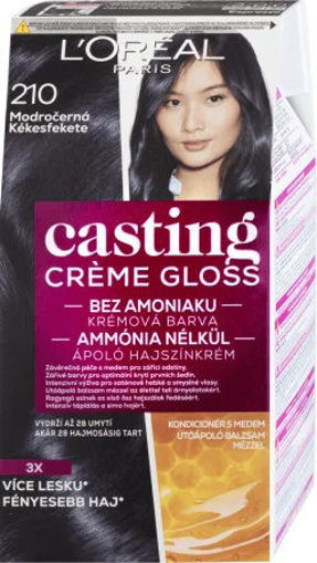 Obrázek z L'Oréal Casting Creme Gloss 210 modročerná 