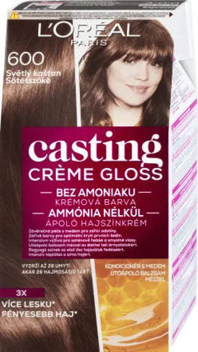 Obrázek z L'Oréal Casting Creme Gloss 600 Světlý kaštan 