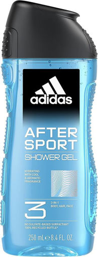 Obrázek z Adidas 3 After Sport sprchový gel 250 ml 
