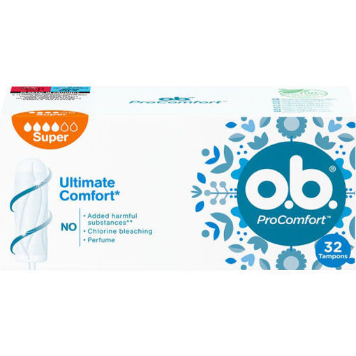 Obrázek z O.B. ProComfort Super tampony 32 ks 