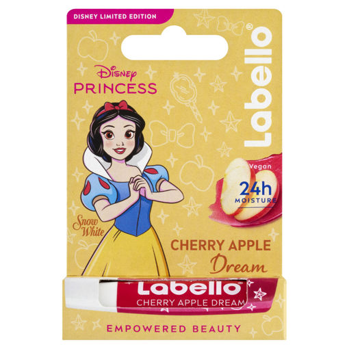 Obrázek z Labello Cherry Apple Dream pečující balzám na rty - Limited Disney Edition 4,8g 