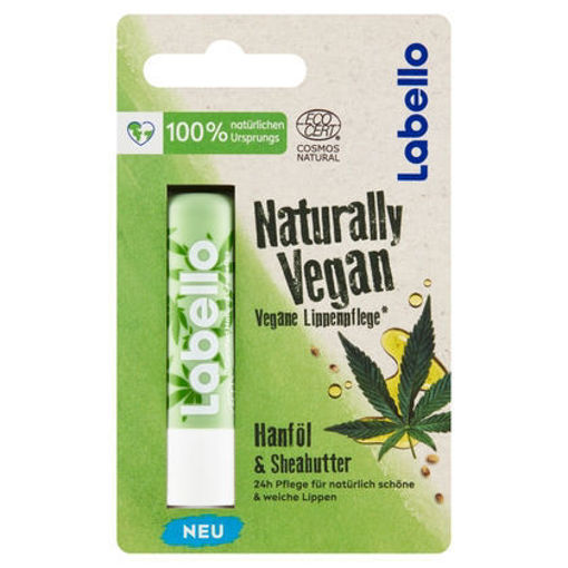 Obrázek z Labello Naturally Vegan Konopný olej balzám na rty 4,8 g 