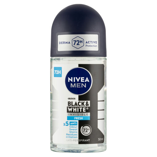 Obrázek z Nivea Men kuličkový antiperspirant pro muže  Black&White fresh 50 ml 