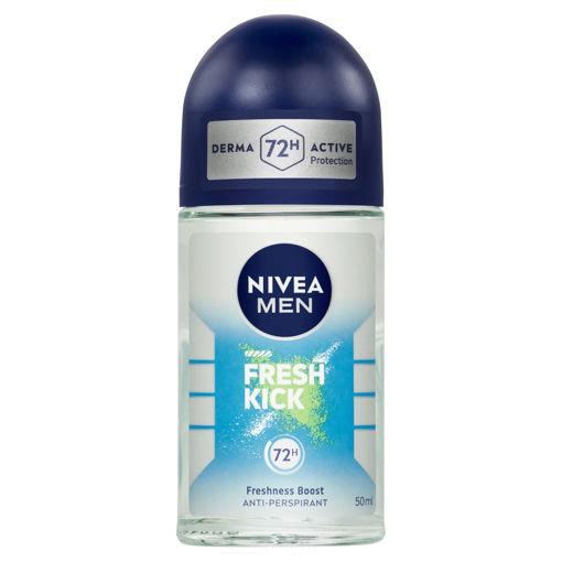 Obrázek z Nivea Men kuličkový antiperspirant pro muže Fresh Kick 50 ml 